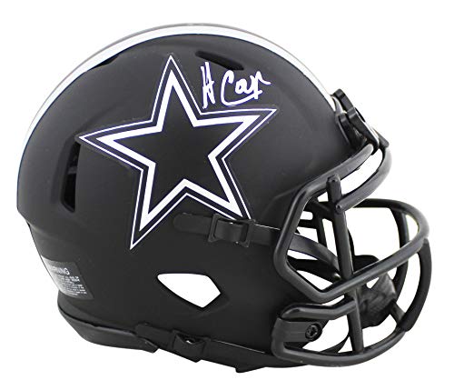 Cowboys Amari Cooper Signed Eclipse Speed Mini Helmet Autographed JSA Witness