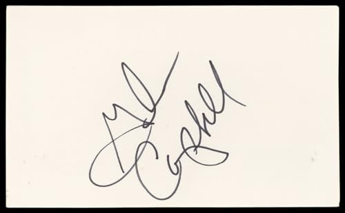 Glen Campbell True Grit Authentic Signed 3x5 Index Card Autographed BAS #BN06398