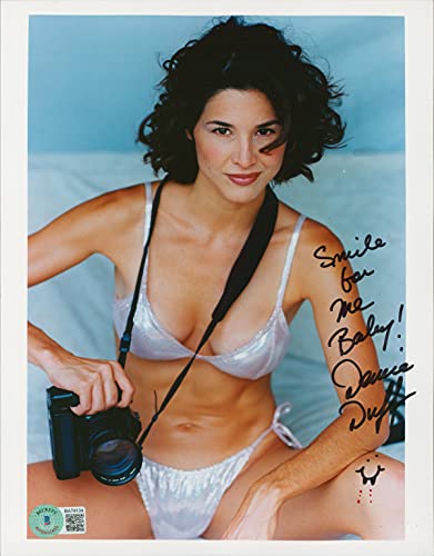 Denise Duff "Smile For Me Baby!" Authentic Signed 8x10 Sexy Photo BAS #BA74134