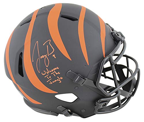 Bengals Joe Burrow "WTTJ" Signed Eclipse Full Size Speed Proline Helmet Fanatics
