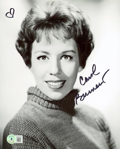 Carol Burnett Authentic Signed 8x10 Photo Autographed BAS #BD20767
