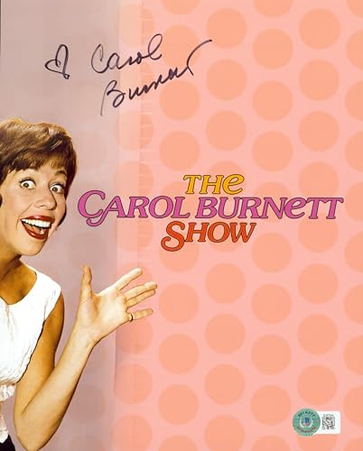 Carol Burnett Authentic Signed 8x10 Photo Autographed BAS #BJ67544