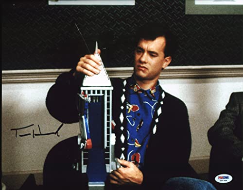 Tom Hanks Big Authentic Signed 11x14 Photo Autographed PSA/DNA #X44346