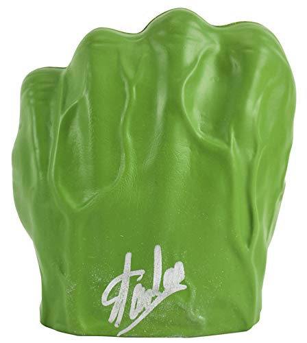 Stan Lee Authentic Signed Avengers Gamma Green Hulk Smash Fist PSA/DNA #w18418