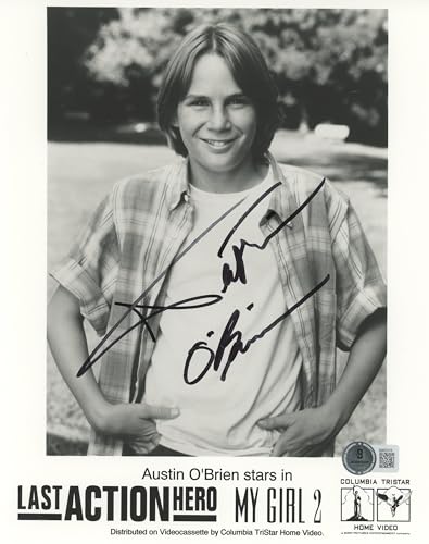 Austin O'Brien Last Action Hero Authentic Signed 8x10 Photo BAS #BM03319