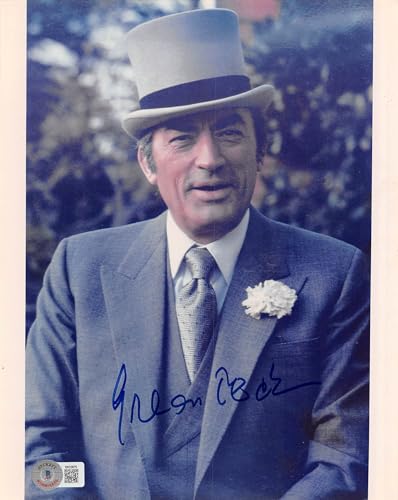 Gregory Peck The Omen Authentic Signed 8x10 Photo Autographed BAS #BK03875