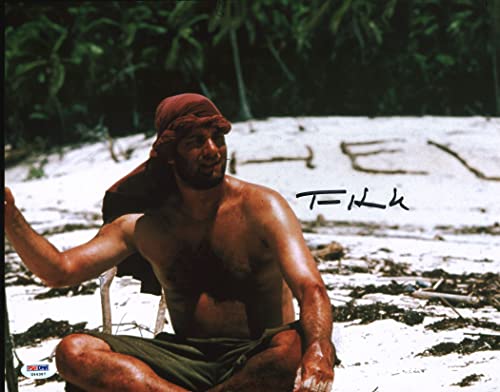 Tom Hanks Cast Away Authentic Signed 11x14 Photo Autographed PSA/DNA #X44367