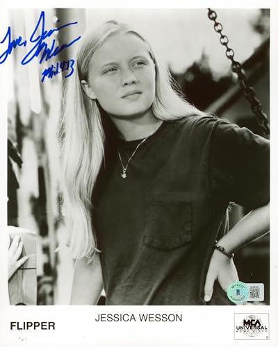 Jessica Wesson Flipper "Phil.4:13" Authentic Signed 8x10 Photo BAS #BL96192