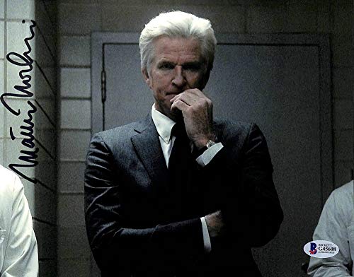 Matthew Modine Stranger Things Authentic Signed 8x10 Photo BAS #G45608