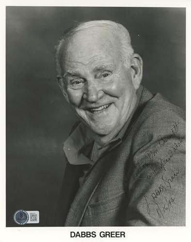 Dabbs Greer The Green Mile With Best Wishes Signed 8x10 Photo BAS #BM03471