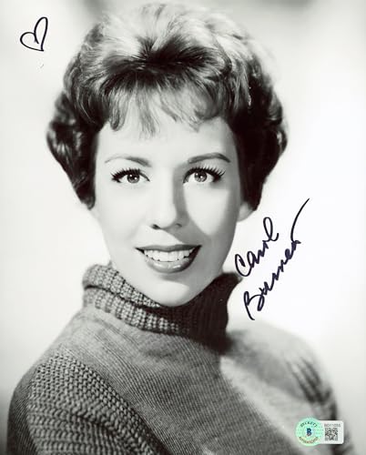 Carol Burnett Authentic Signed 8x10 Photo Autographed BAS #BD11055