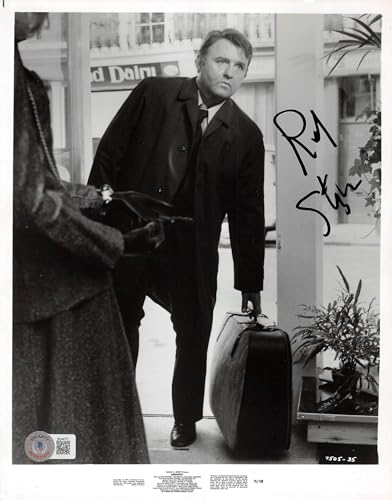 Rod Steiger Hennessy Authentic Signed 8x10 Photo Autographed BAS #BL44777