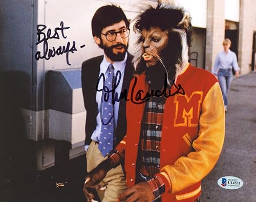 John Landis Thriller "Best Always" Authentic Signed 8x10 Photo BAS #U14531