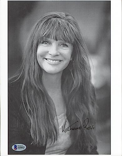 Katharine Ross The Graduate Signed 8.5x11 Black & White Photo BAS #Z99823