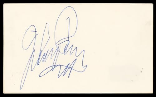 Mickey Rooney Breakfast At Tiffany's Signed 3x5 Index Card BAS #BN06543