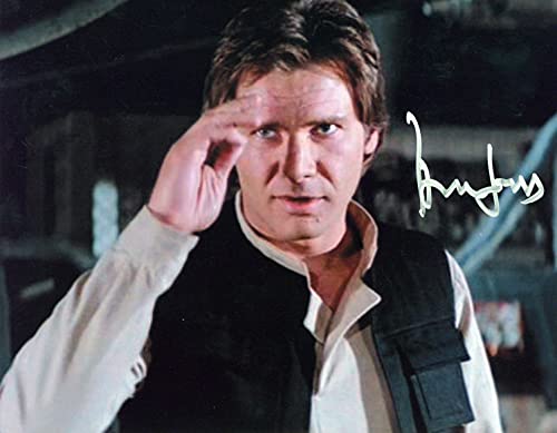 Harrison Ford Star Wars Authentic Signed 8x10 Photo Autographed BAS #A32494