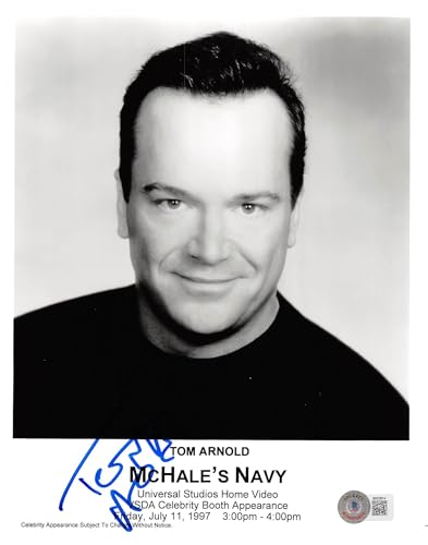 Tom Arnold McHale's Navy Authentic Signed 8x10 Photo Autographed BAS #BK03814