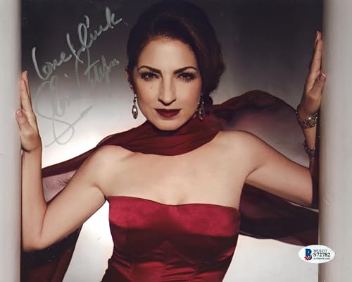 Gloria Estefan Miami Sound Machine "Love & Luck" Signed 8x10 Photo BAS #S72782