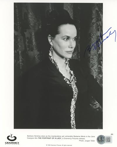 Barbara Hershey The Portrait Of A Lady Authentic Signed 8x10 Photo BAS #BN29048