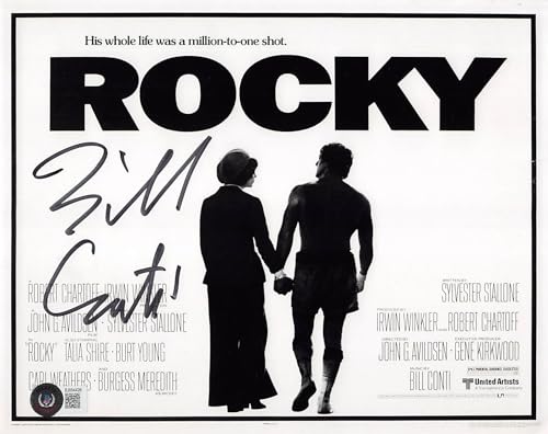 Bill Conti Rocky Authentic Signed 8x10 Photo Autographed BAS #BJ054426