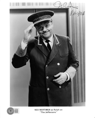 Ned Wertimer The Jeffersons "Ralph" Authentic Signed 8x10 Photo BAS #BL44706