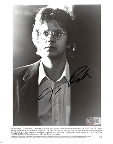 Tim Robbins Jacob's Ladder Authentic Signed 8x10 Photo Autographed BAS #BL44626