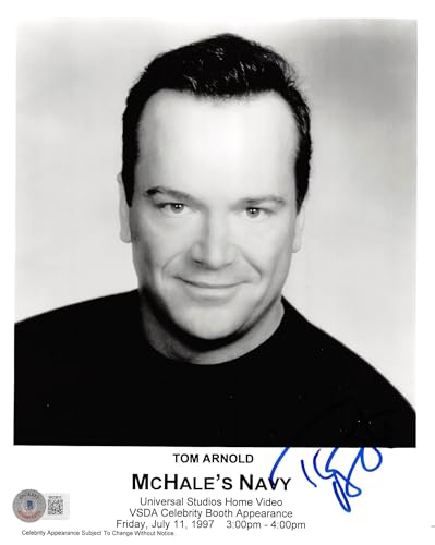 Tom Arnold McHale's Navy Authentic Signed 8x10 Photo Autographed BAS #BK03815
