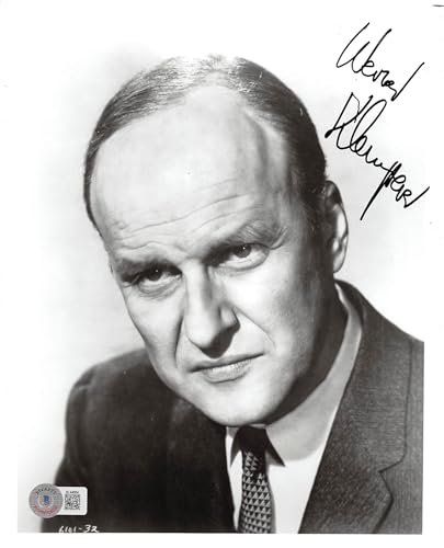 Werner Klemperer Hogan's Heroes Authentic Signed 8x10 Photo BAS #BL44684
