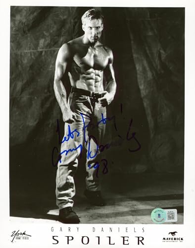 Gary Daniels Spoiler "Lets Party!" Authentic Signed 8x10 Photo BAS #BL96181