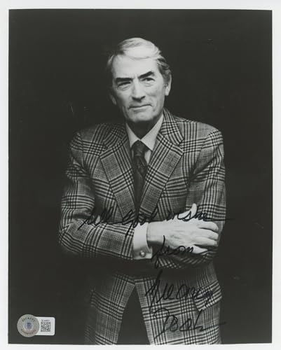 Gregory Peck To Kill a Mockingbird Authentic Signed 8x10 Photo BAS #BL44601