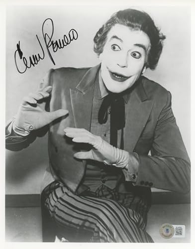 Cesar Romero Joker Batman Authentic Signed 8x10 Photo Autographed BAS #BL44506