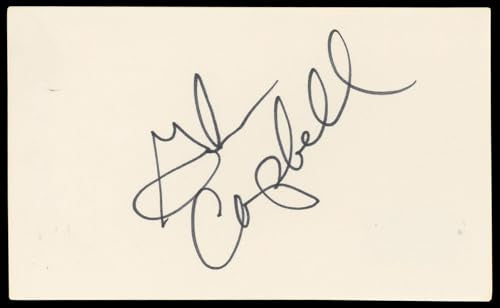 Glen Campbell True Grit Authentic Signed 3x5 Index Card Autographed BAS #BN06399