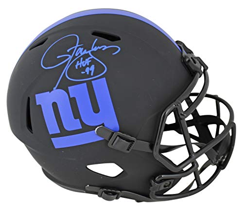 Giants Lawrence Taylor "HOF 99" Signed Eclipse Full Size Speed Rep Helmet BAS