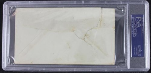 Tigers Ty Cobb Signed Authentic 1960 Envelope PSA/DNA Slabbed #83182491