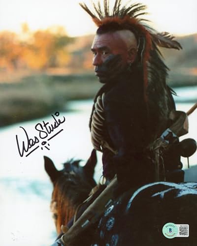 Wes Studi Dances with Wolves Authentic Signed 8x10 Photo BAS #BC13655