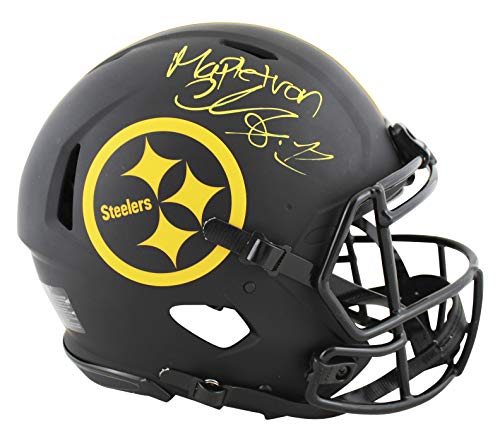 Steelers Chase Claypool "Mapletron" Signed Eclipse F/S Speed Proline Helmet BAS