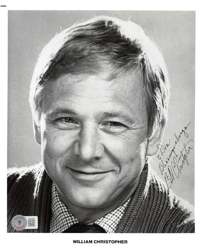 William Christopher M*A*S*H "Blessings Always" Signed 8x10 Photo BAS #BL44756