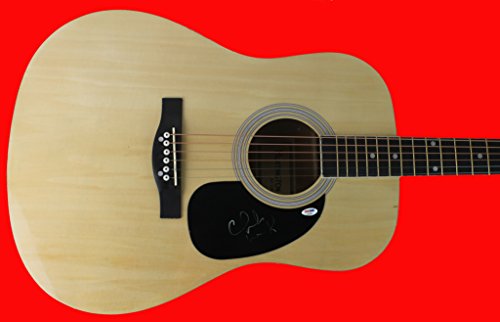 Chuck Wicks Authentic Signed Acoustic Guitar Autographed PSA/DNA #AA86660