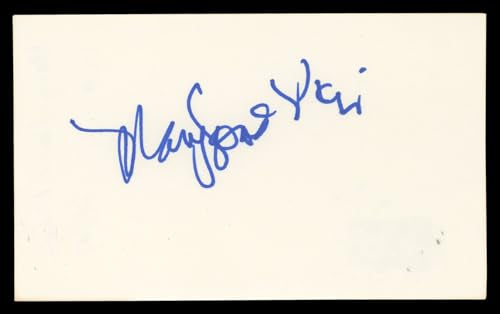 Mary-Louise Parker Weeds Authentic Signed 3x5 Index Card BAS #BN06512