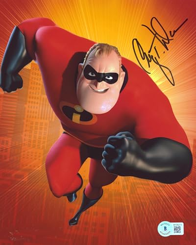 Craig T. Nelson The Incredibles Authentic Signed 8x10 Photo BAS #BF06273