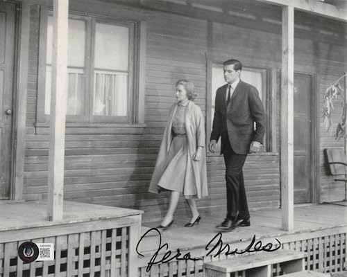Vera Miles Psycho Authentic Signed 8x10 Horizontal Black & White Photo BAS 1