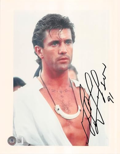 Mel Gibson The Bounty Authentic Signed 8x10 Photo Autographed BAS #AC26897
