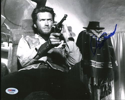 Clint Eastwood Good, the Bad & the Ugly Signed 8x10 Photo Auto 10! BAS #AC26961