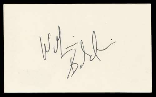William Baldwin Backdraft Authentic Signed 3x5 Index Card BAS #BN06372