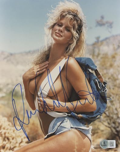 Rachel Hunter Model Authentic Signed 8x10 Sexy Photo Autographed BAS #BN29133
