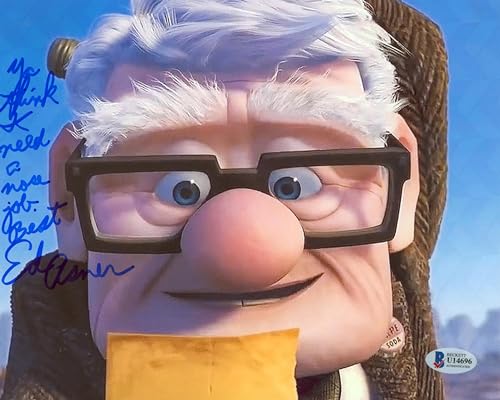 Ed Asner Up "Ya Think I Need A Nose Job" Authentic Signed 8x10 Photo BAS #U14696