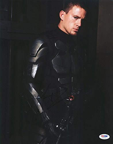 Channing Tatum G.I. Joe Signed Authentic 11X14 Photo Autographed PSA/DNA #V29222