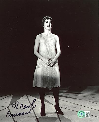 Carol Burnett Authentic Signed 8x10 Black & White Photo Autographed BAS #BA73183