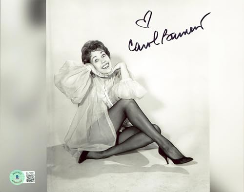 Carol Burnett Authentic Signed 8x10 Photo Autographed BAS #BA73181