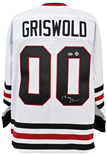Chevy Chase Christmas Vacation Signed Santa Clark Griswold Jersey BAS #M54318